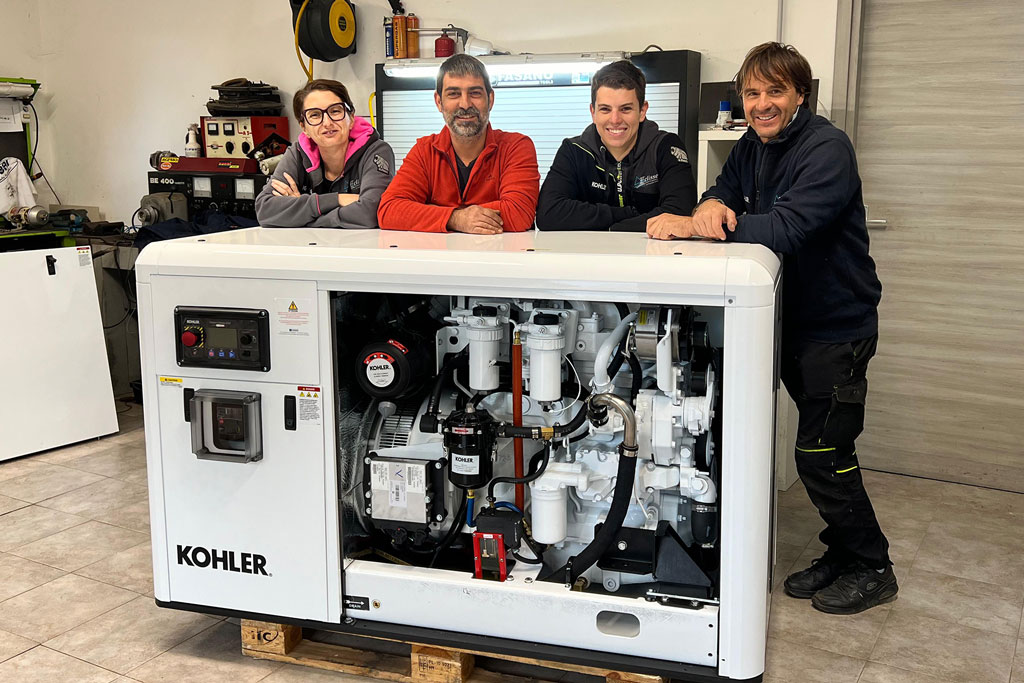 lo staff della Eclisse Elettronautica